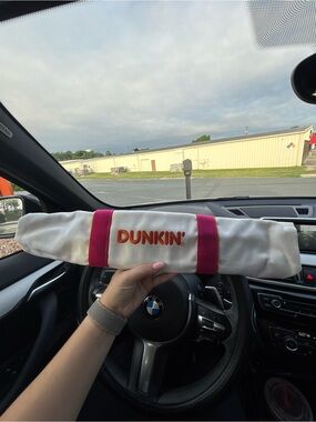 Dunkin' tote bag White & Pink